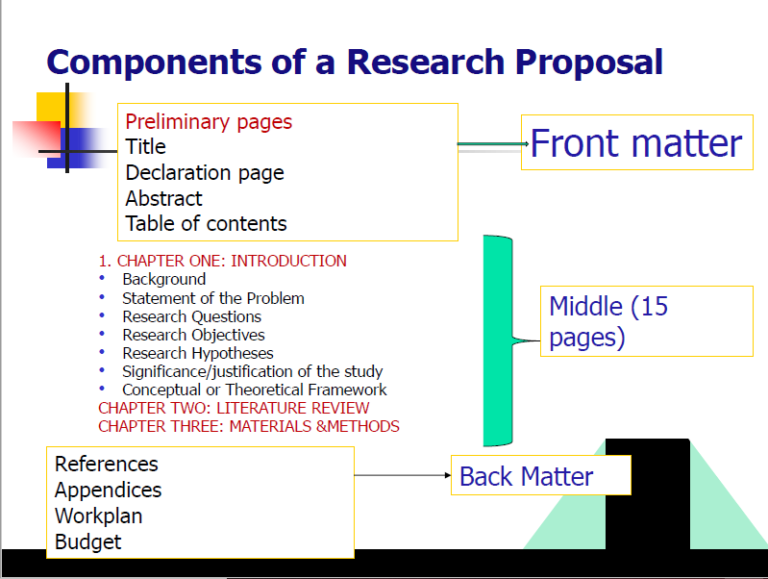 How to write a research proposal